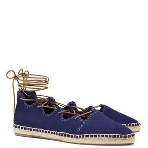 SOLD! Tory Burch Sonoma Gillie Espadrille Shoes